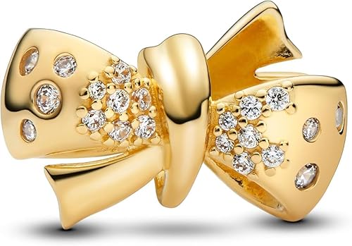 TCZNAF Gold Bogen Charms Armbände Bead Compatible fü Armband Schmuck für Damen von TCZNAF