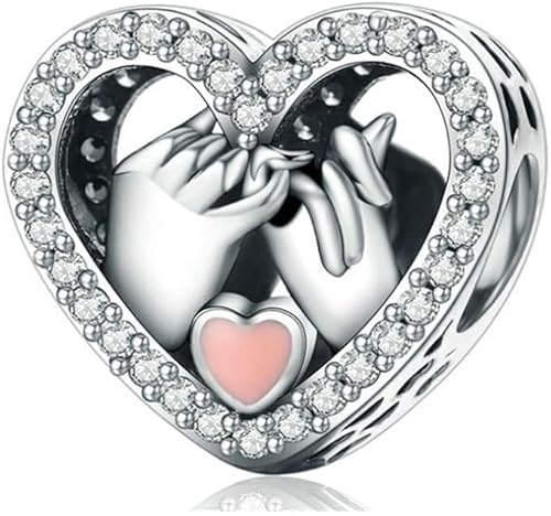 TCZNAF Ich liebe dich wie vereinbart Armband Charms kompatibel mit Europäische Armbänder Halsketten Muttertag Bead Charm für Damen von TCZNAF