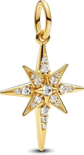 TCZNAF Leuchtender Gold Charms Armbände Bead Compatible fü Armband Christmas Schmuck für Damen von TCZNAF