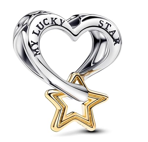 TCZNAF Mein Glücksster - Herz Charms Armbände Bead Compatible fü Armband Christmas Schmuck für Damen von TCZNAF