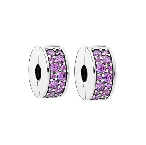 TCZNAF Purple Clip Charms Armbände Bead Compatible fü Armband Christmas Schmuck für Damen von TCZNAF