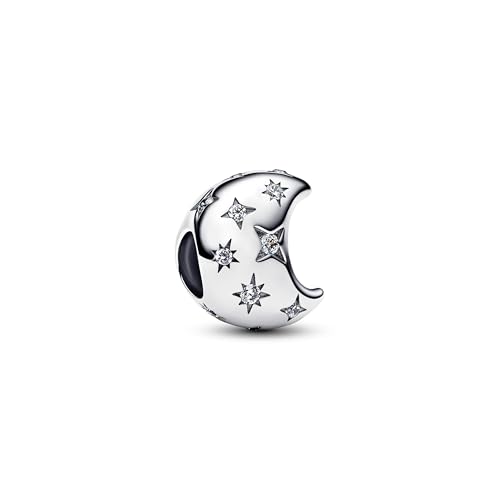 TCZNAF Sterne Mond Charms Armbände Bead Compatible fü Armband Christmas Schmuck für Damen Weihnachten Charm von TCZNAF