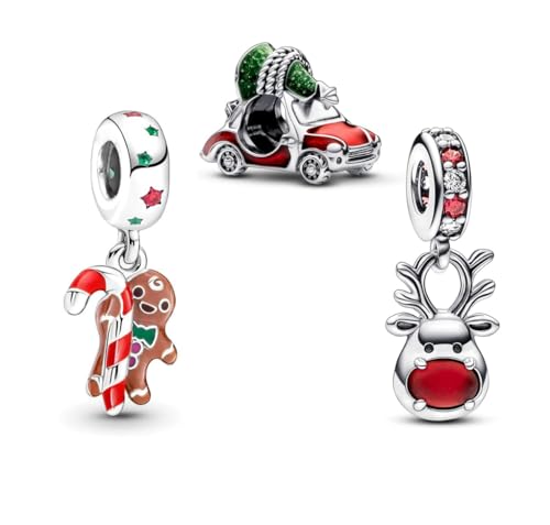 TCZNAF Weihnachten Charms Armbände Bead Compatible für Der Große Teil Europas Armband&Halskette Christmas Schmuck für Damen TCZNAF Weihnachten Charms Armbände Bead Compatible für Der Große Teil Europas Armband&Halskette Christmas Schmuck für Damen von TCZNAF