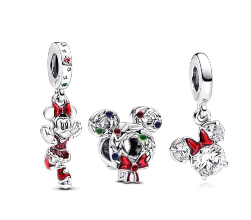 TCZNAF Weihnachten Set Charms Armbände Bead Compatible fü Armband Schmuck für Damen von TCZNAF
