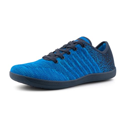 TDDT Turnschuhe Herren Laufschuhe Sportschuhe Damen Tennisschuhe Fitnessschuhe Joggingschuhe Sneaker Straßenlaufschuhe Blau-2 EU 43 von TDDT