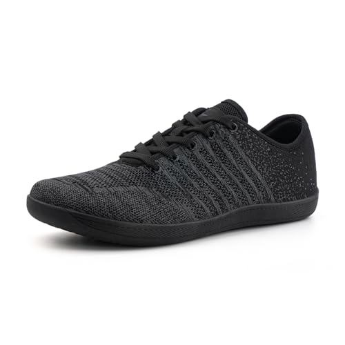 TDDT Turnschuhe Herren Laufschuhe Sportschuhe Damen Tennisschuhe Fitnessschuhe Joggingschuhe Sneaker Straßenlaufschuhe Schwarz-2 EU 46 von TDDT