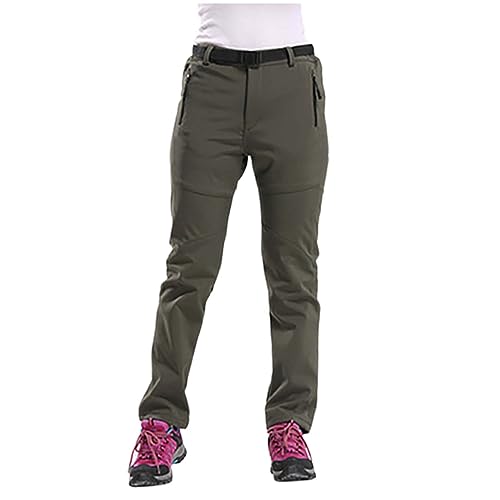 Damen Wanderhose Wasserdicht Softshellhose, Thermohose Damen Winter Gefüttert Große Größen Zip Off Stretch Trekkinghose Mit Taschen Winter Warm Stretch Thermohose Atmungsaktiv Outdoorhose Wanderhosen Damen Wanderhose Wasserdicht Softshellhose, Thermohose Damen Winter Gefüttert Große Größen Zip Off Stretch Trekkinghose Mit Taschen Winter Warm Stretch Thermohose Atmungsaktiv Outdoorhose Wanderhosen von TDEOK