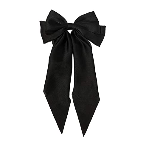 Haarband Männer Schwarz Band Vintage Haar Haarspange Satin Schleife Bowknot Stirnband Lauf Stirnband Damen von TDEOK