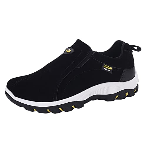 Sneaker & Sportschuhe FüR Herren - Laufschuhe Herren Wasserdicht - Joggingschuhe Schwarz Freizeitschuhe Sommer Outdoorschuhe Leicht Schuhe Slip On Rutschfeste Walkingschuhe Trekking- & Wanderschuhe von TDEOK