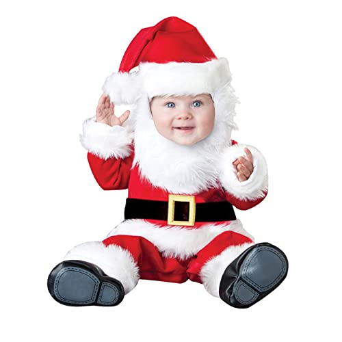 TDEOK Baby Anzüge Für Jungen Tops Cosplay Kleinkind Outfits Santa Gürtel Hosen Hut Weihnachten Jungen Kostüm Mädchen Set Baby Jungen Outfits & Set Pullover Kinder 1 Jahr (Red, 4-5 Years) von TDEOK