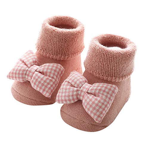 TDEOK Baby Nagelpflege Baby -Slip Socken Mädchen Kleinkind Cute Zeichentrickjungen Babypflege Halma (MulticolorA, M) von TDEOK