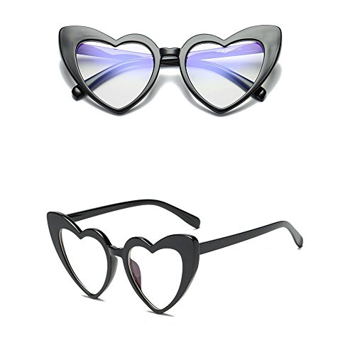 TDEOK Damen Brille Mit Sehstärke Shades Sonnenbrille Integrierte -Brille Brille Wetten (F, One Size) von TDEOK