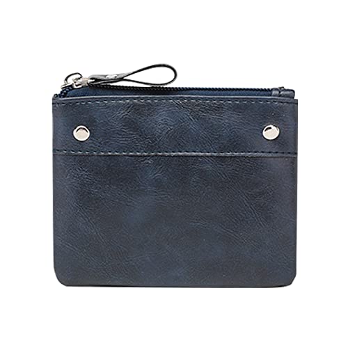 TDEOK Damentasche Modedesign Feine kleine PU- Geldbörse Geldbeutel Leichte Tasche Geldbörsen Damen Rot (Blue, One Size) von TDEOK