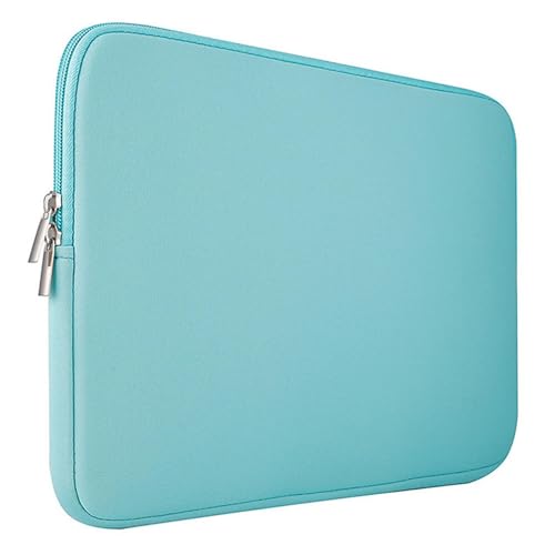 TDEOK Einfarbige Laptop-Innentasche für den täglichen Gebrauch Mit Taschen (Blue, 14) von TDEOK