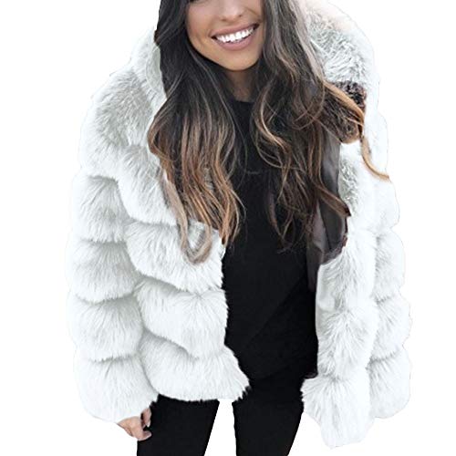 TDEOK Faux Fur Jacke Damen Langarm Pelzmantel Kunstfell Fellmantel Winter Kunstfell-Jacke Elegant Mantel Warm Fellmantel Pelzjacke Pelzmantel Winter Kunstfell Coat Winterjacke Felljacke TDEOK Faux Fur Jacke Damen Langarm Pelzmantel Kunstfell Fellmantel Winter Kunstfell-Jacke Elegant Mantel Warm Fellmantel Pelzjacke Pelzmantel Winter Kunstfell Coat Winterjacke Felljacke von TDEOK