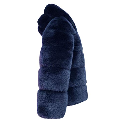 TDEOK Felljacke Damen Kunstfell Winterjacke Kunstpelz Cardigan Mantel GroßE GrößEn Fellmantel Elegant PlüSchjacke Kunstfell üBergangsjacke Steppjacke Kunstpelz Jacke Faux Fur PlüSchjacke von TDEOK