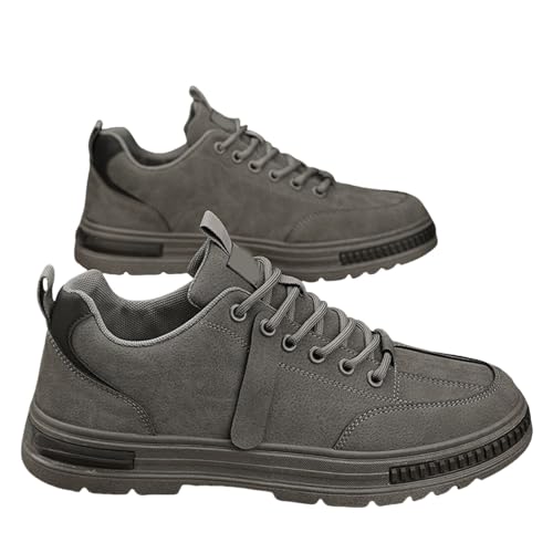 TDEOK Freizeitschuhe Herren Sneaker Braun - Camouflage Befreiung Schuhe Herren Atmungsaktives Bequeme Bergschuh Mit Schnürsenkel Barfußschuhe Low-Top Boardschuhe Bequeme Traillaufschuhe von TDEOK