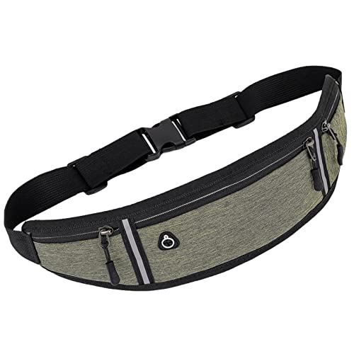 TDEOK Für Frauen Gürtel zum Laufen Taille Handytasche Halter zum Laufen Pack Fanny Hüfttaschen Hüfttaschen Für Männer (Army Green, One Size) von TDEOK