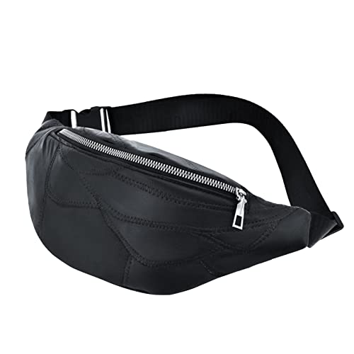 TDEOK Gürteltasche Herren Outdoor Handytasche Multifunktional Mode Brusttasche Damen Sport Body Change Bag Packtasche Damen Brusttasche Hüfttasche Umhängetaschen Damen Klein Stoff (Black, One Size) von TDEOK