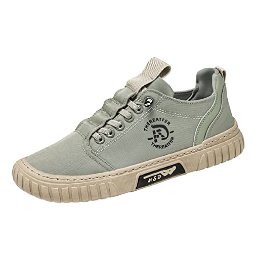 TDEOK Schuhe Herren 41 Casual Wanderschuhe Canvas Herren Winter Schuhe 43 (Army Green, 39) von TDEOK