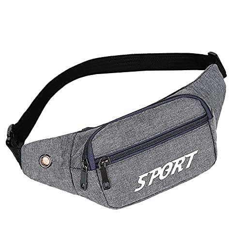 TDEOK Sports Outdoor multifunktionale Taschen Gürtel Herren Sendertasche Taillenbeutel Taktische Hüfttaschen (Grey, 29X3X10) von TDEOK