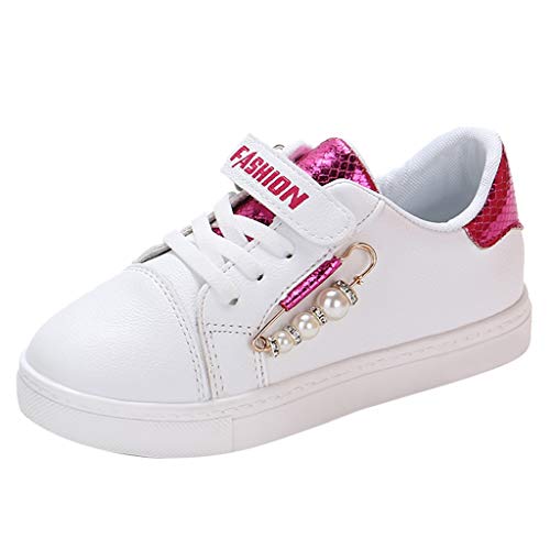 TDEOK Sportschuhe Mädchen 35 - Sneaker Kinder Wanderschuhe Kinder 29 Krabbelschuhe Baby BarfußSchuhe Kinder Laufschuhe Kinder Trainingsschuhe Kinder Baby Freizeitschuhe Turnschuhe Laufschuhe von TDEOK