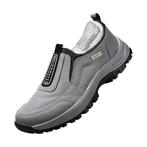 Wanderschuhe Herren Halbschuhe Leicht - Freizeitschuhe Herren Sneaker Übergrößen Sportschuhe Outdoor Fitness Walkingschuhe Modische Laufschuhe Trekkingschuhe Freihändig Sneaker von TDEOK