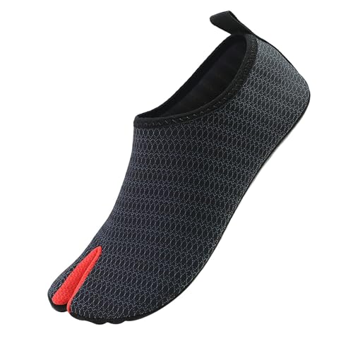 TDEOK Wasserschuhe Badeschuhe Damen Herren, Trocknend Slip On Surfschuhe rutschfest Verschleißfest Barfussschuhe Leichtgewichts Bequeme Aquaschuhe Ohne Schnürsenkel Leichte Hallenschuhe von TDEOK