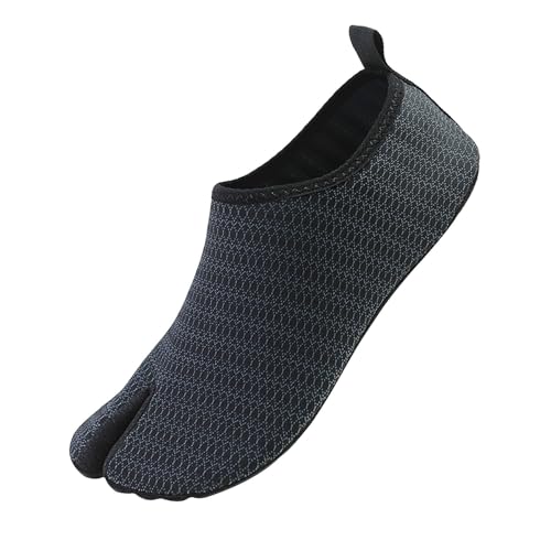 TDEOK Wasserschuhe Badeschuhe Damen Herren, Trocknend Slip On Surfschuhe rutschfest Verschleißfest Barfussschuhe Leichtgewichts Bequeme Aquaschuhe Ohne Schnürsenkel Leichte Hallenschuhe von TDEOK