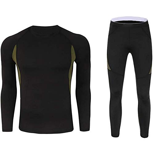 Thermo UnterwäSche MäNner Winter ThermounterwäSche Set Herren Merinowolle Thermohemd Samtfutter FunktionsunterwäSche,Thermooberteil & Thermounterhosen Warme UnterwäSche-FunktionswäSche-SkiunterwäSche Thermo UnterwäSche MäNner Winter ThermounterwäSche Set Herren Merinowolle Thermohemd Samtfutter FunktionsunterwäSche,Thermooberteil & Thermounterhosen Warme UnterwäSche-FunktionswäSche-SkiunterwäSche von TDEOK