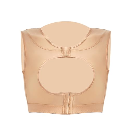 Nach Der Liposuktion Körper Shaper Für Frau Verschönern Rücken Korsett Brust Rücken Haltungskorrektur Vorderschlüssel BH(Skin,S) von TDJDYQU