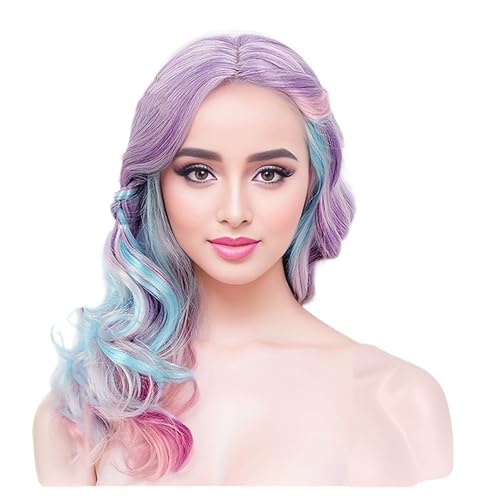 Ombre Lang Curly Wavy Perücke Für Frauen Hitzebeständiges Haar Für Damen Mädchen Cosplay Halloween Party Täglich Ombre Lang Curly Wavy Perücke Für Frauen Hitzebeständiges Haar Für Damen Mädchen Cosplay Halloween Party Täglich von TDJDYQU