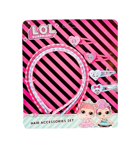 Haarschmuck für Kinder, Mädchen, 4 Haarbänder und 4 Haarspangen, Haar-Accessoires, 8-teiliges Set von TDL