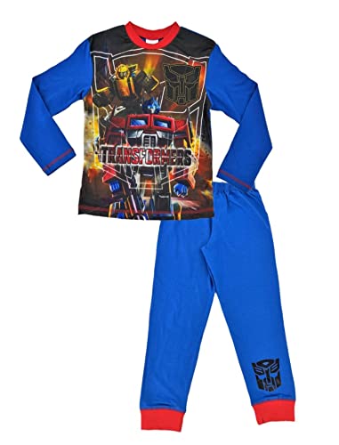 TDP Kinder Jungen Transformers Schlafanzug Schlafanzug Nachtwäsche (4-5 Jahre) Blau, blau, 5 Jahre von TDP Textiles