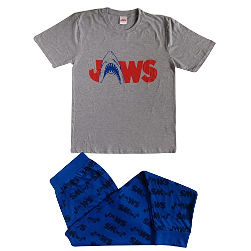 Universal JAWS Herren Pyjama-Set, Baumwolle, Größe S bis XL Gr. XL, Backen von TDP Textiles