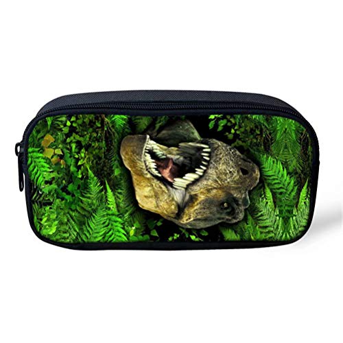 TDTRADD Federmäppchen Affe für Kinder, Schule, Stifteetui, Malerbeutel, Dino 2, Einheitsgröße, Federmäppchen von TDTRADD