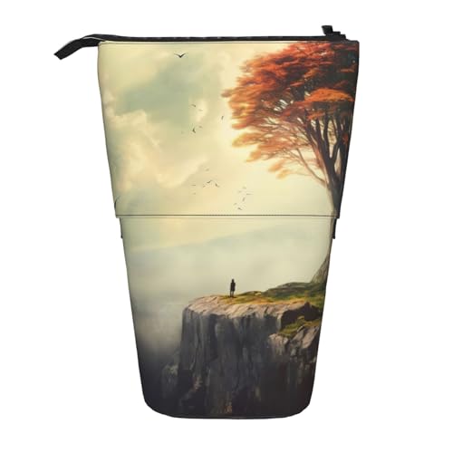 TDTRADD Teleskop-Federmäppchen, Teleskop-Federmäppchen, Organizer, Schreibwaren, Stifteetui mit Reißverschluss, inspirierende Zitate, Inspirierende Zitate, Einheitsgröße, Federmäppchen von TDTRADD