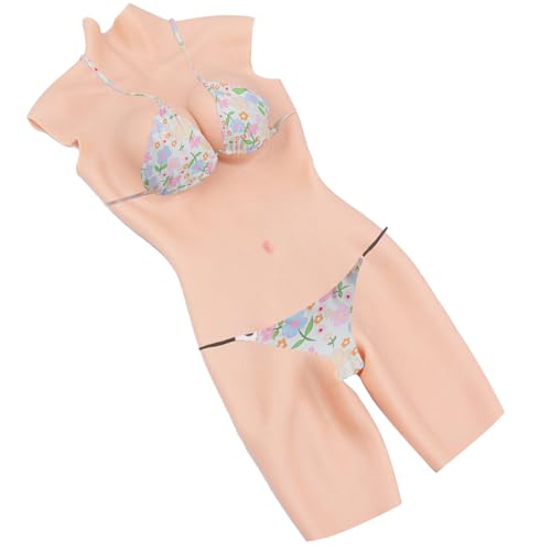 TEAYUYIM Silikon Bodysuit Silikon Brustplatte knielanges Modell Weiblich Realistische Fake Brüste für Crossdresser Cosplay TEAYUYIM Silikon Bodysuit Silikon Brustplatte knielanges Modell Weiblich Realistische Fake Brüste für Crossdresser Cosplay von TEAYUYIM