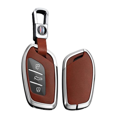 TECART Smart Autoschlüssel Hülle Passt für MG 4 EV MG EHS EZS EV GT HS ZS ZX MG4 MG5 MG6 für Roewe RX3 RX5 Ledermuster Schutzhülle Schlüssel Zubehör Schlüssel A 3 Taste Silber Braun TECART Smart Autoschlüssel Hülle Passt für MG 4 EV MG EHS EZS EV GT HS ZS ZX MG4 MG5 MG6 für Roewe RX3 RX5 Ledermuster Schutzhülle Schlüssel Zubehör Schlüssel A 3 Taste Silber Braun von TECART