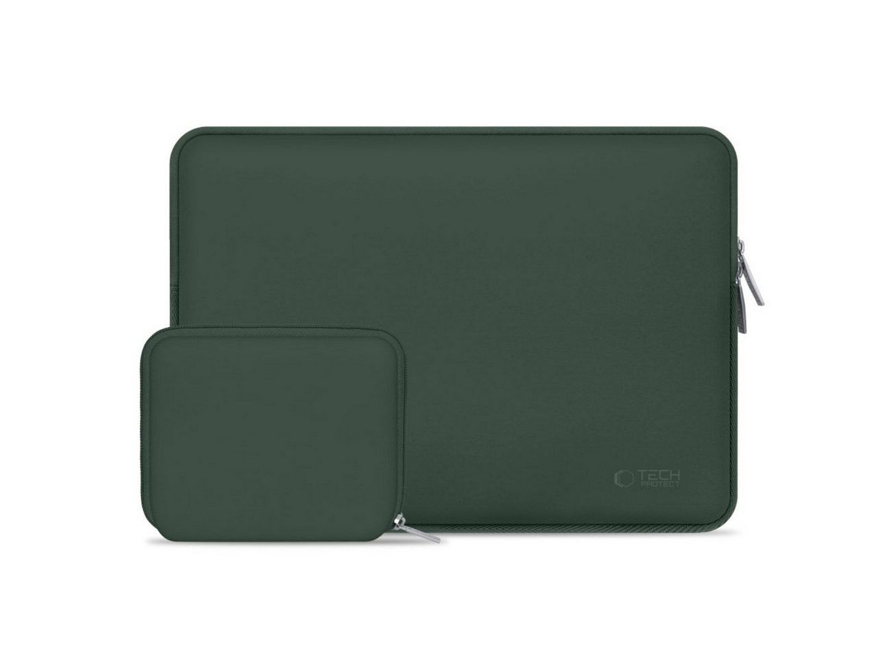 TECH PROTECT Laptoptasche (2-teilig, 1 × NeoSlim Laptoptasche, 1 × NeoSlim Zubehörtasche), Dreischichtige Laptop-Schutzhülle mit zusätzlicher Zubehörtasche von TECH PROTECT