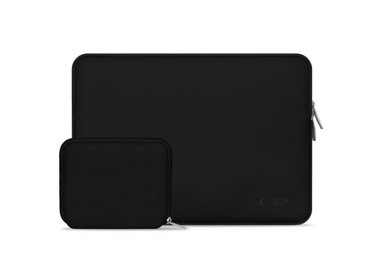 TECH PROTECT Laptoptasche (2-teilig, 1 × NeoSlim Laptoptasche, 1 × NeoSlim Zubehörtasche), Dreischichtige Laptop-Schutzhülle mit zusätzlicher Zubehörtasche von TECH PROTECT