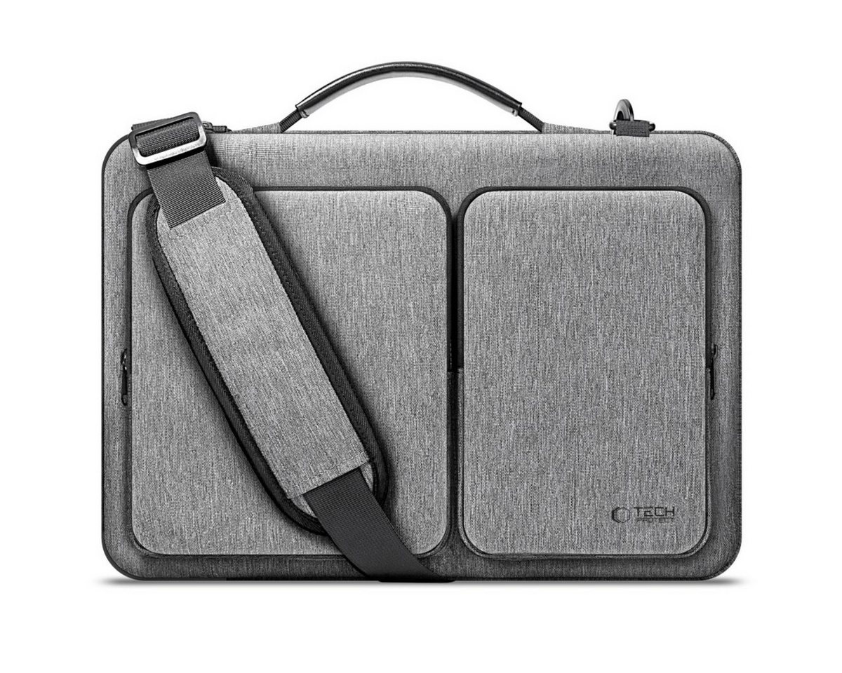 TECH PROTECT Laptoptasche Defender Bag 15-16 Zoll, Gepolsterte Laptoptasche mit mehreren Fächern von TECH PROTECT