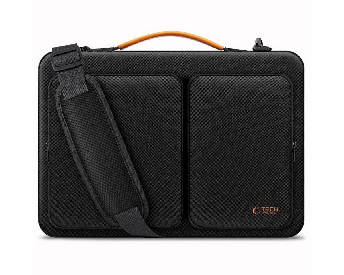 TECH PROTECT Laptoptasche Defender Bag 15-16 Zoll, Gepolsterte Laptoptasche mit mehreren Fächern von TECH PROTECT