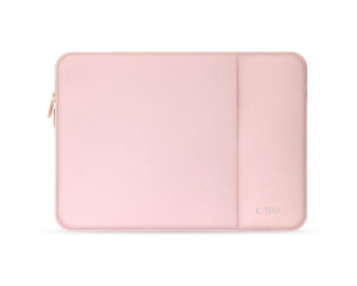 TECH PROTECT Laptoptasche Neopren (Einzelartikel, 1 x Tech-Protect Neopren-Laptoptasche), Weiche stoßdämpfende Neopren-Hülle mit kratzfestem Innenfutter von TECH PROTECT
