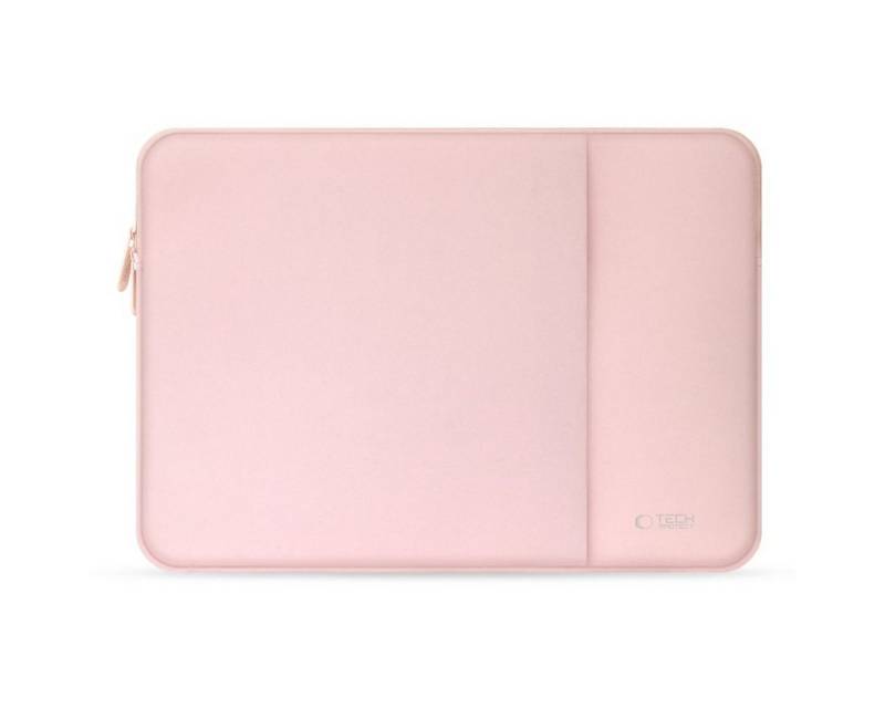 TECH PROTECT Laptoptasche Neopren (Einzelartikel, 1 x Tech-Protect Neopren-Laptoptasche), Weiche stoßdämpfende Neopren-Hülle mit kratzfestem Innenfutter von TECH PROTECT