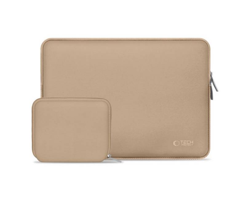 TECH PROTECT Laptoptasche Neoslim (2-teilig (Laptoptasche + Zubehörtasche), Laptoptasche mit zusätzlicher Zubehörtasche im Set von TECH PROTECT