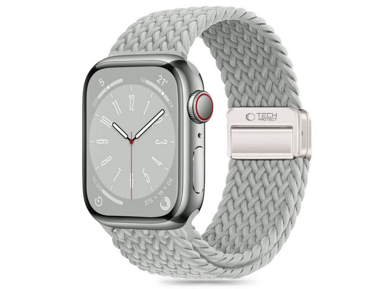 TECH PROTECT Smartwatch-Armband, Atmungsaktives Nylon mit magnetischer Metallschließe von TECH PROTECT