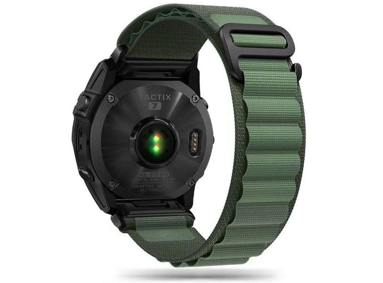 TECH PROTECT Smartwatch-Armband, Atmungsaktives Nylonarmband mit sicherem Klettverschluss TECH PROTECT Smartwatch-Armband, Atmungsaktives Nylonarmband mit sicherem Klettverschluss von TECH PROTECT