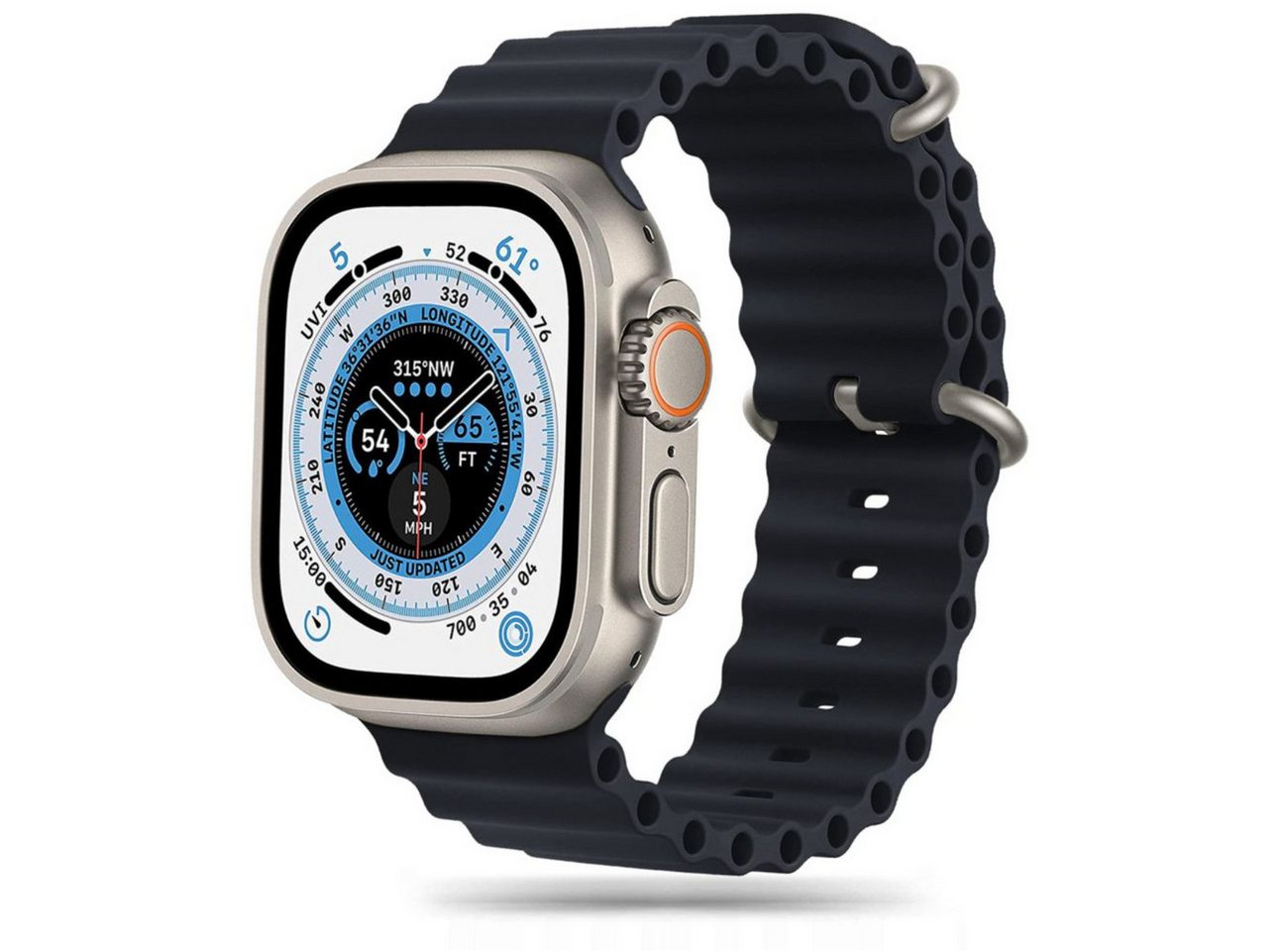 TECH PROTECT Smartwatch-Armband IconBand Pro, Sportliches TPU-Armband mit Edelstahlverschluss für Apple Watch TECH PROTECT Smartwatch-Armband IconBand Pro, Sportliches TPU-Armband mit Edelstahlverschluss für Apple Watch von TECH PROTECT