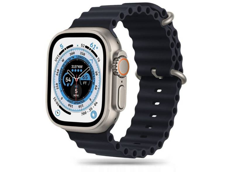 TECH PROTECT Smartwatch-Armband IconBand Pro, Sportliches TPU-Armband mit Edelstahlverschluss für Apple Watch TECH PROTECT Smartwatch-Armband IconBand Pro, Sportliches TPU-Armband mit Edelstahlverschluss für Apple Watch von TECH PROTECT